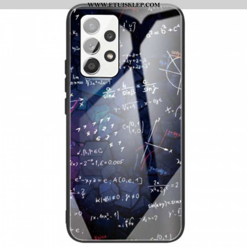 Etui do Samsung Galaxy A53 5G Obliczenia Matematyczne Ze Szkła Hartowanego